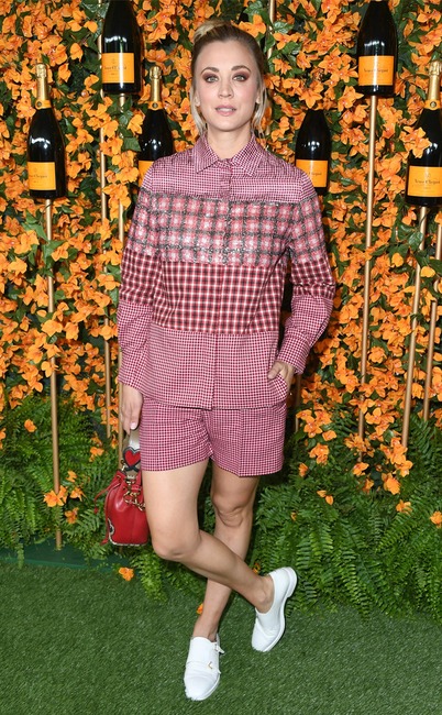 Kaley Cuoco, Veuve Clicquot Polo Classic 2018